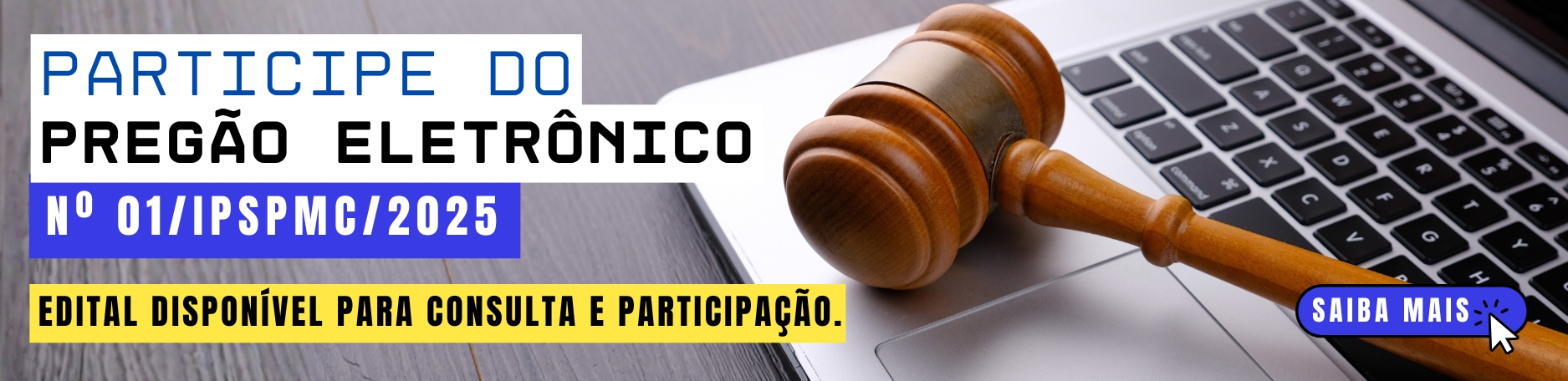 Banner Pregão Eletrônico